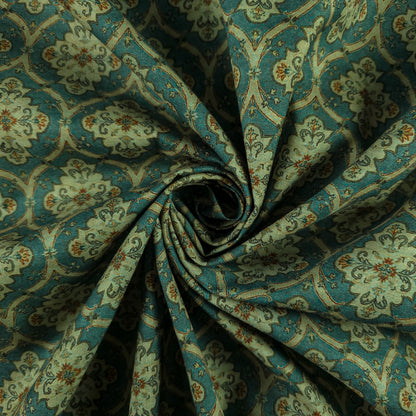 Vintage Ornamental Jaal Magic Slub Fabric