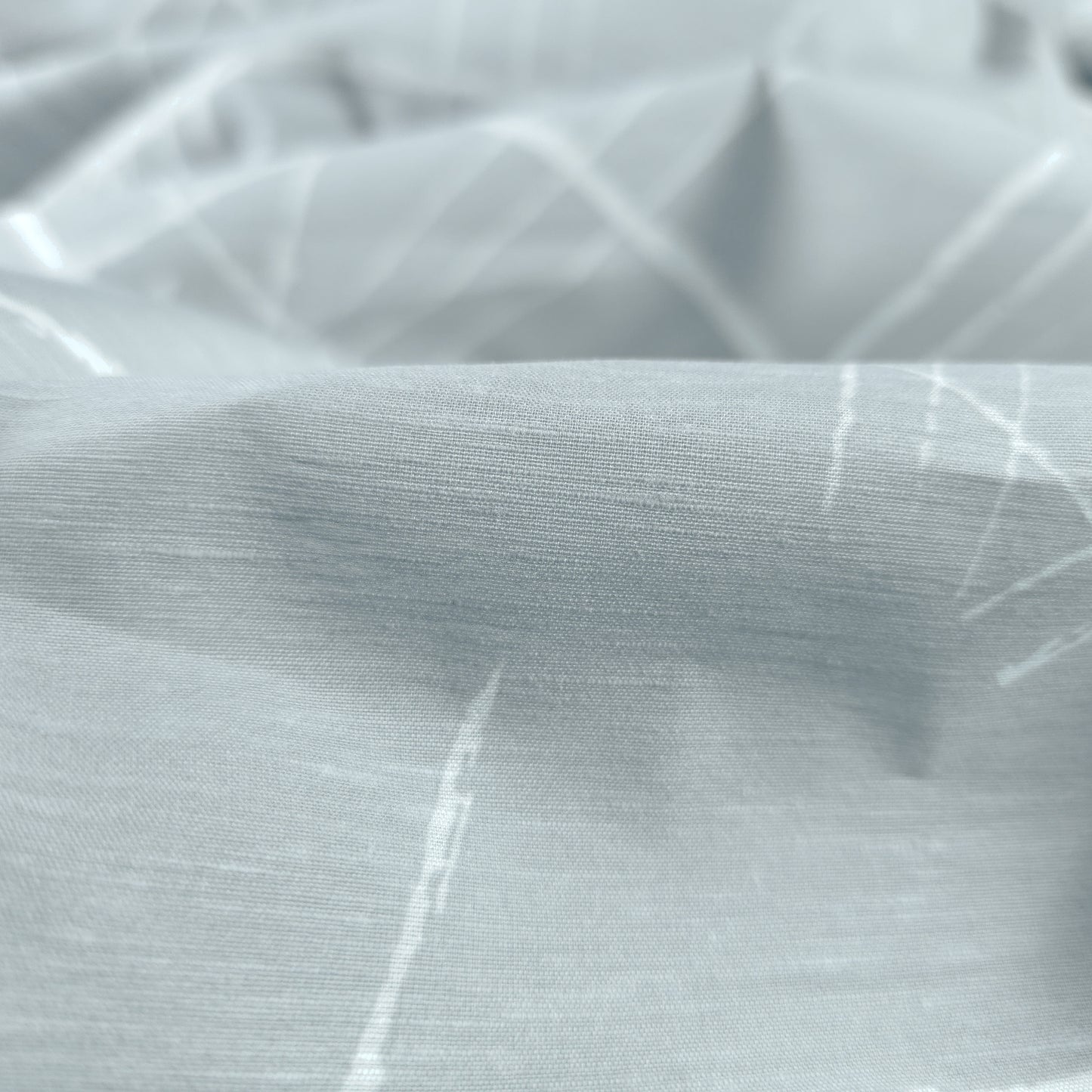 Abstract Scratch Line Poly Slub Fabric