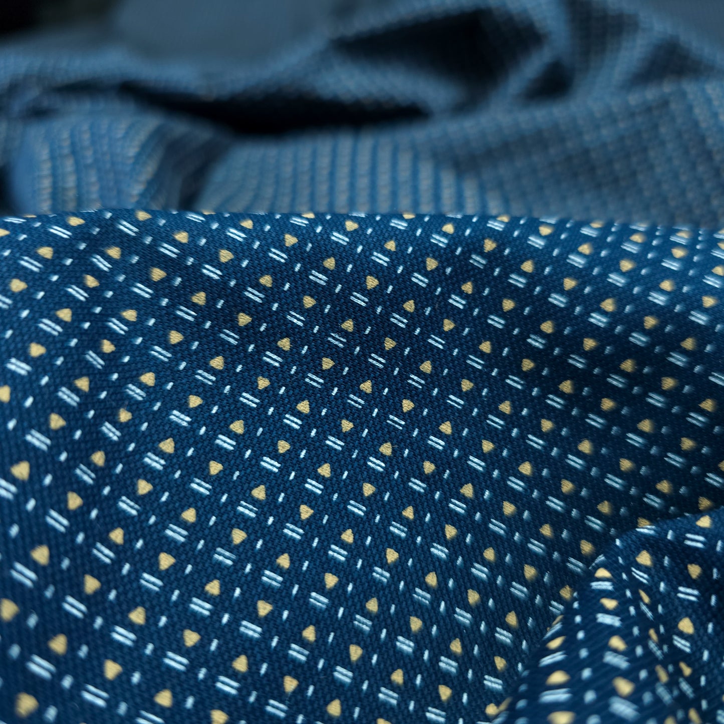 Signature Micro Motif Oxford Fabric
