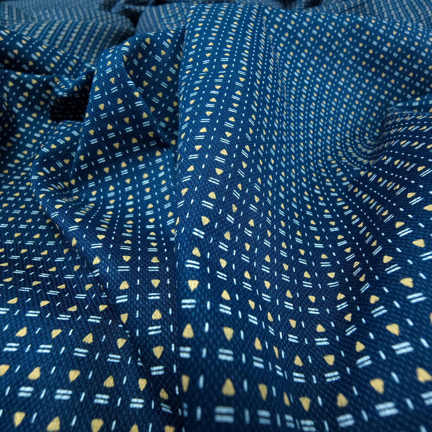 Signature Micro Motif Oxford Fabric