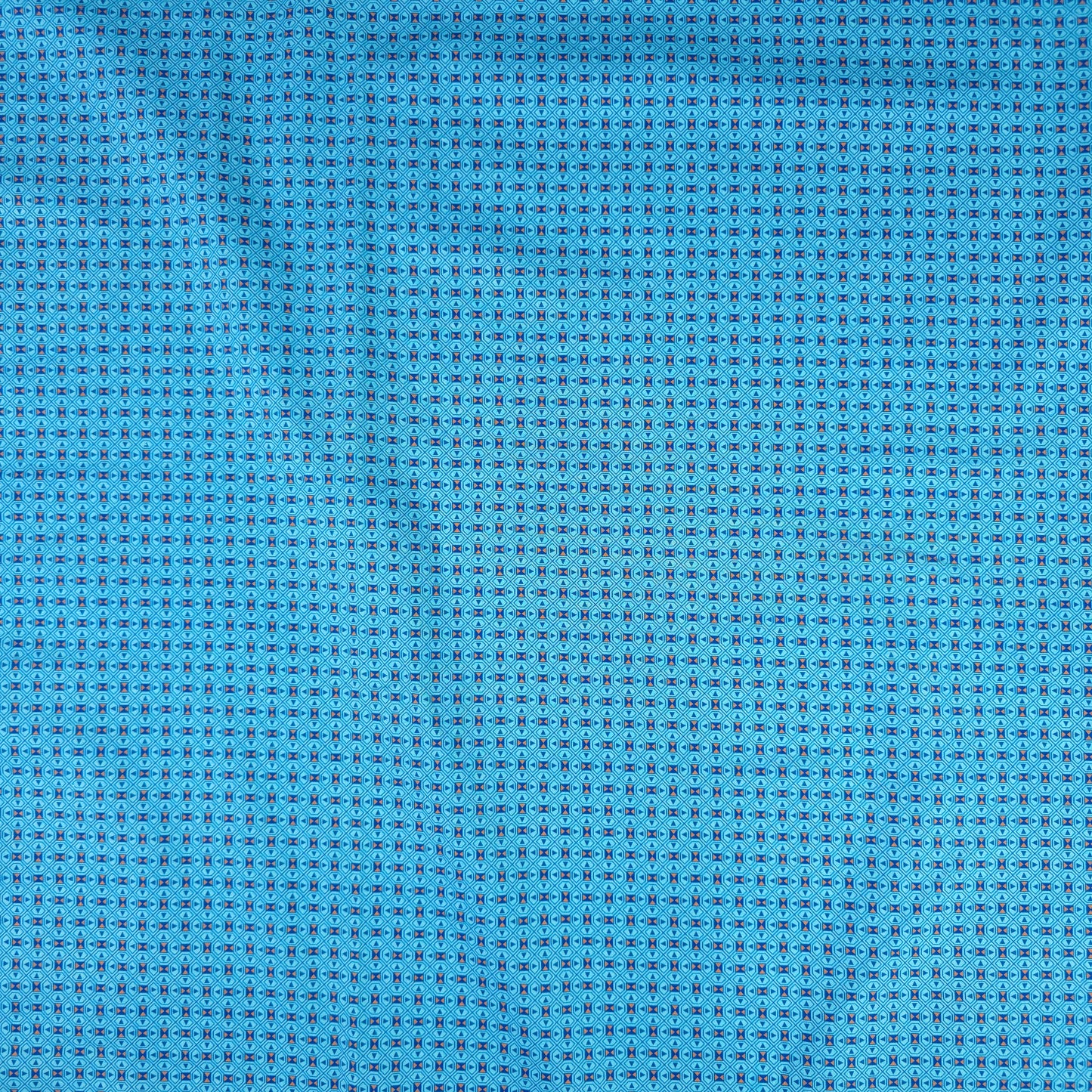 Geometric Mosaic Printed Poplin Fabric