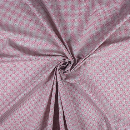 Classic Diamond Trellis Printed Poplin Fabric