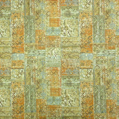 Heritage Patchwork Printed Magic Slub Fabric