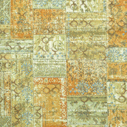 Heritage Patchwork Printed Magic Slub Fabric