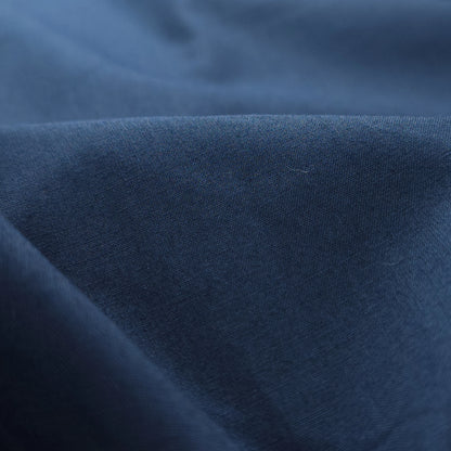 Classic Plain Dyed Dhabu Cotton Fabric - Navy Blue