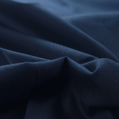 Classic Plain Dyed Dhabu Cotton Fabric - Navy Blue