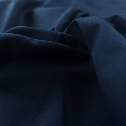 Classic Plain Dyed Dhabu Cotton Fabric - Navy Blue