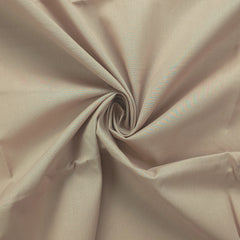 Classic Plain Dyed Dhabu Cotton Fabric - Cream