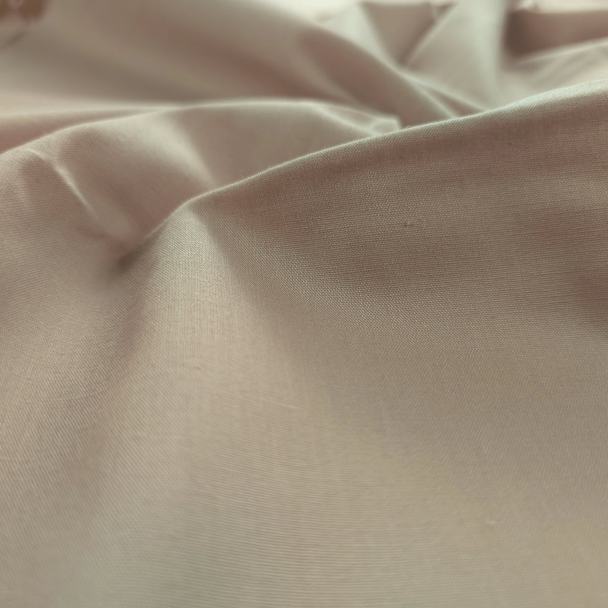 Classic Plain Dyed Dhabu Cotton Fabric - Cream