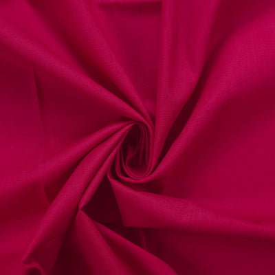 Classic Plain Dyed Dhabu Cotton Fabric - Pink