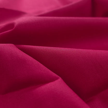 Classic Plain Dyed Dhabu Cotton Fabric - Pink