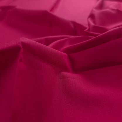 Classic Plain Dyed Dhabu Cotton Fabric - Pink