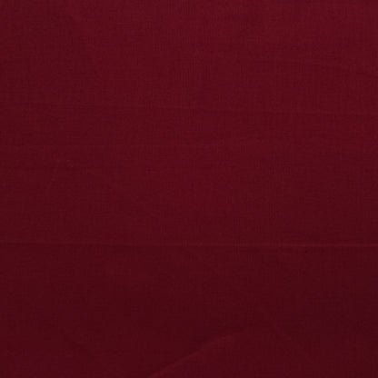 Classic Plain Dyed Dhabu Cotton Fabric - Maroon