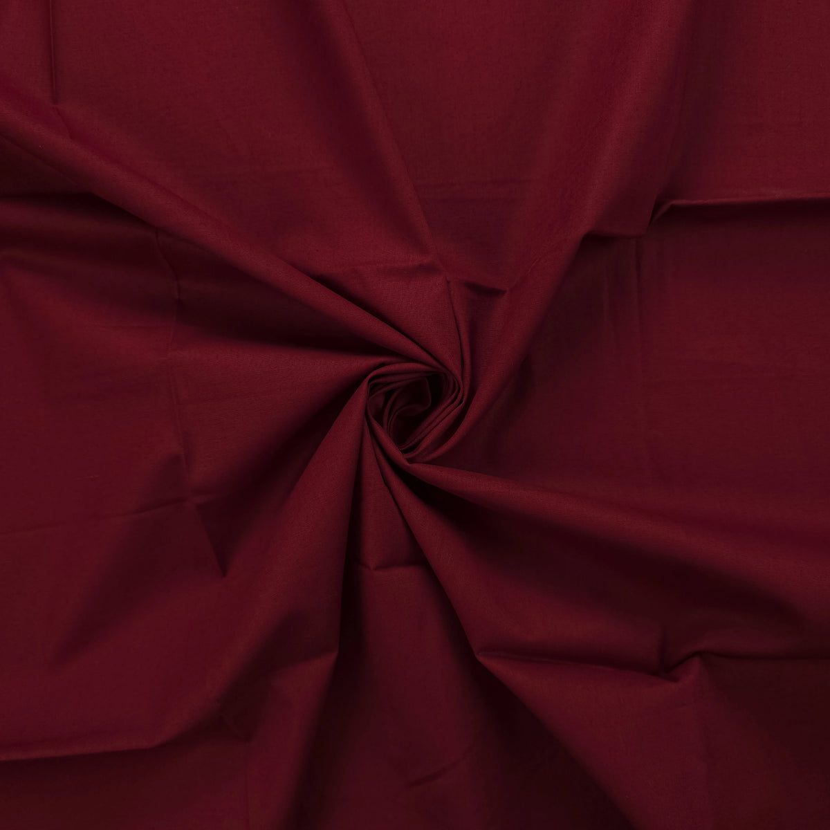Classic Plain Dyed Dhabu Cotton Fabric - Maroon