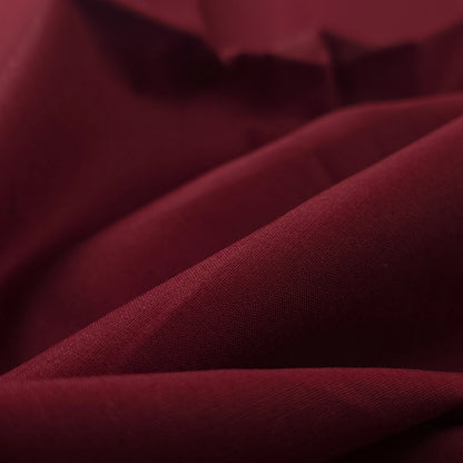 Classic Plain Dyed Dhabu Cotton Fabric - Maroon