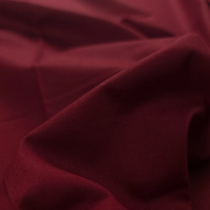 Classic Plain Dyed Dhabu Cotton Fabric - Maroon