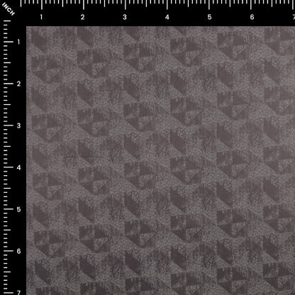 Shadow Geometric Texture Satin Fabric