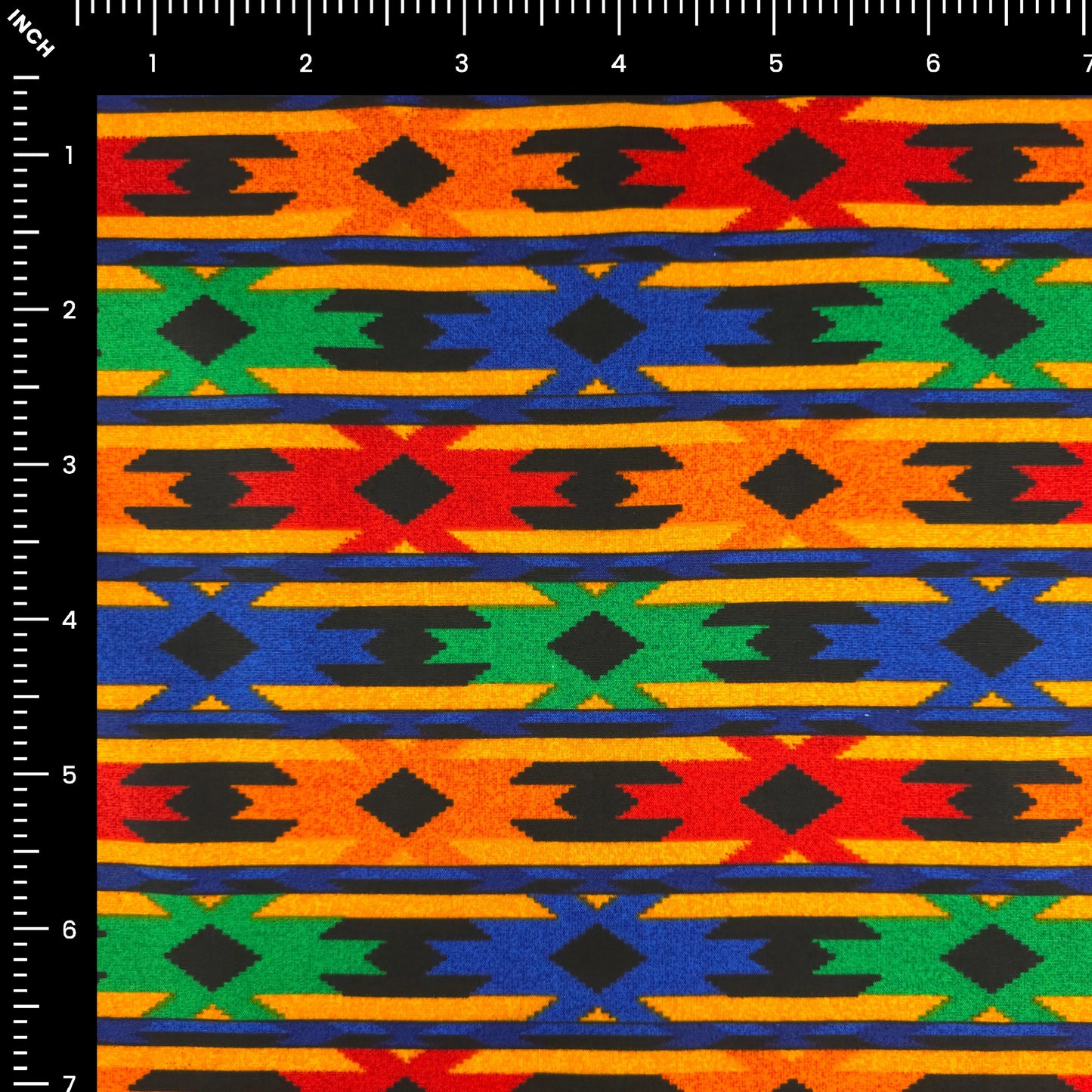 Himalayan Dhaka Pattern Printed Poplin Fabric
