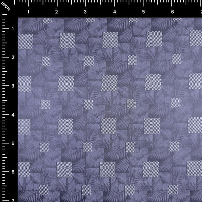 Regal Abstract Square Satin Fabric