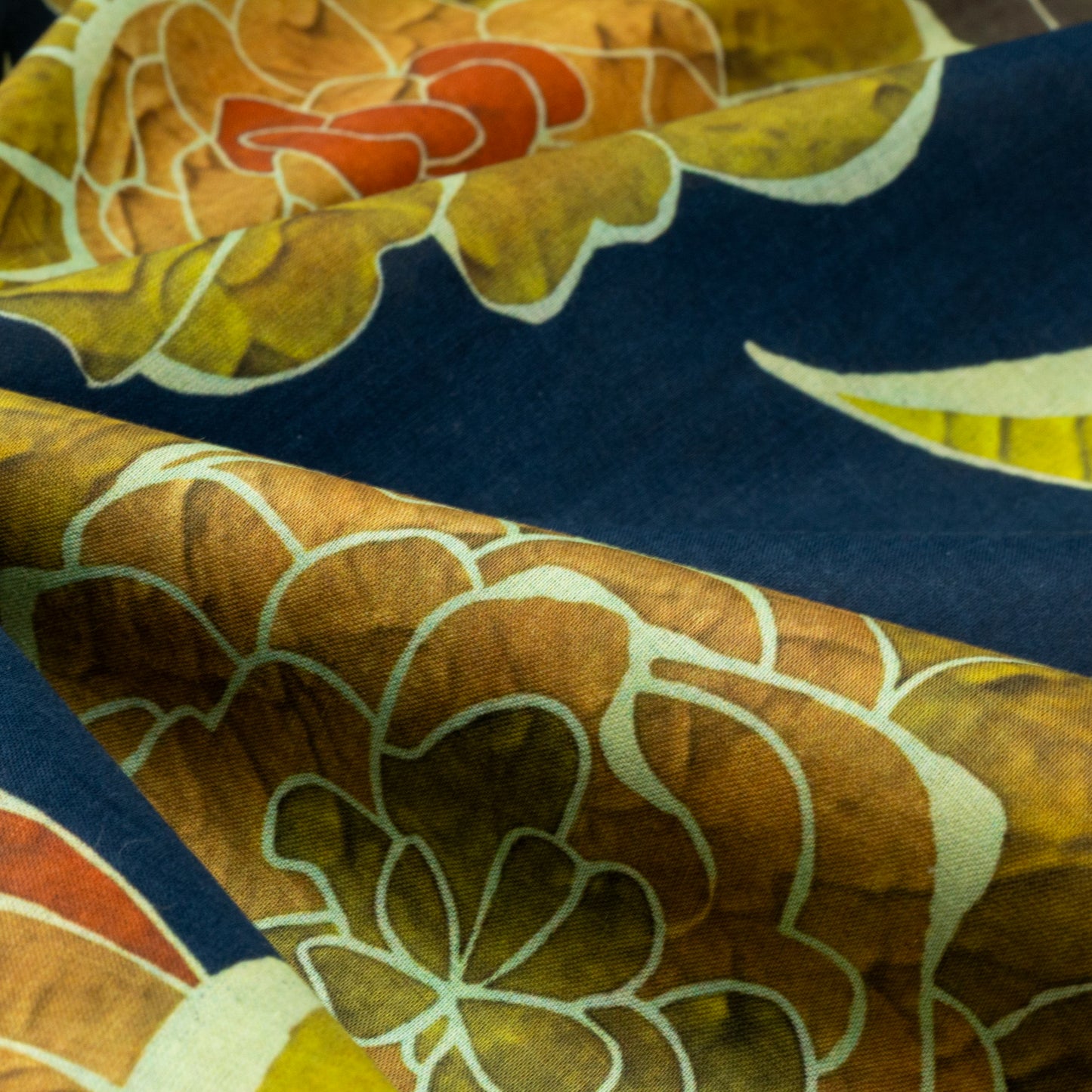 Timeless Floral Pattern Cambric Fabric