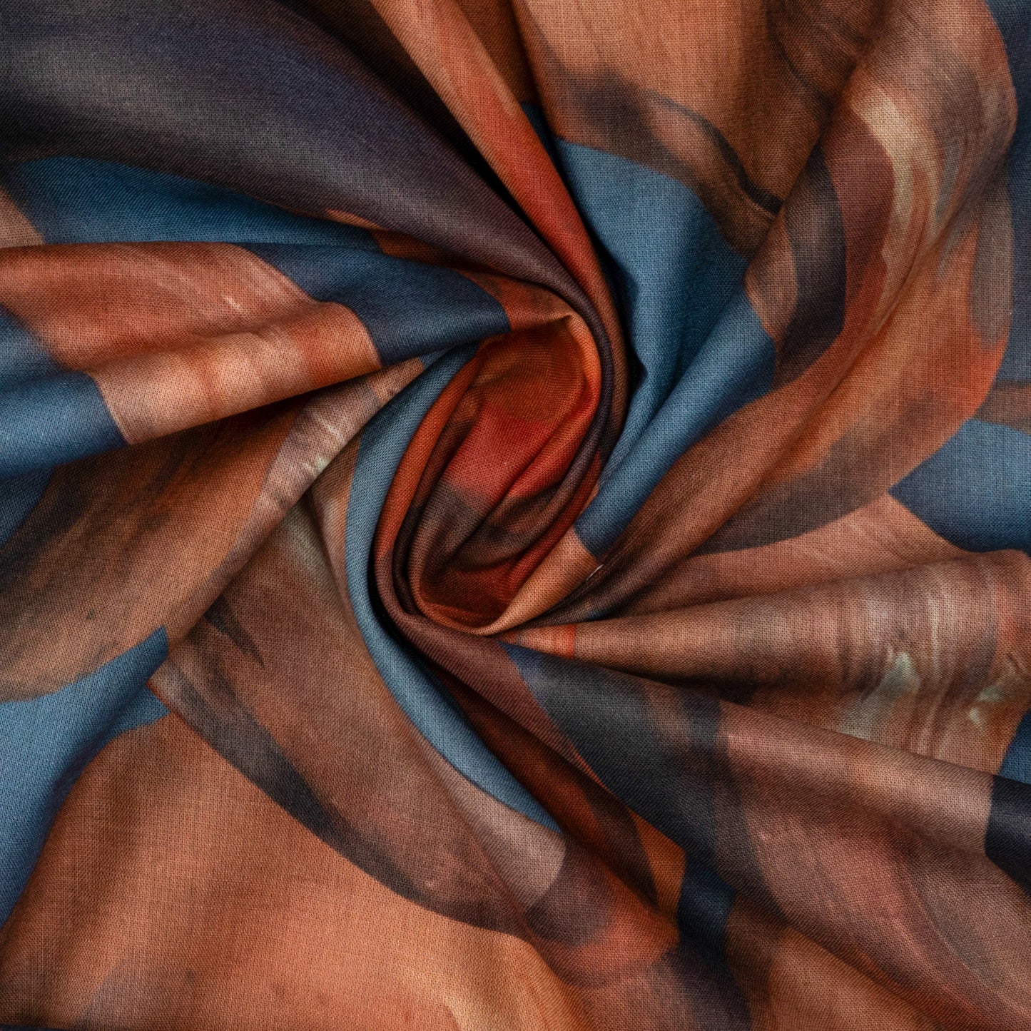 Abstract Fluid Art Cambric Fabric