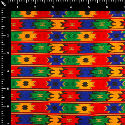 Designer Nepali Dhaka Printed Fabric