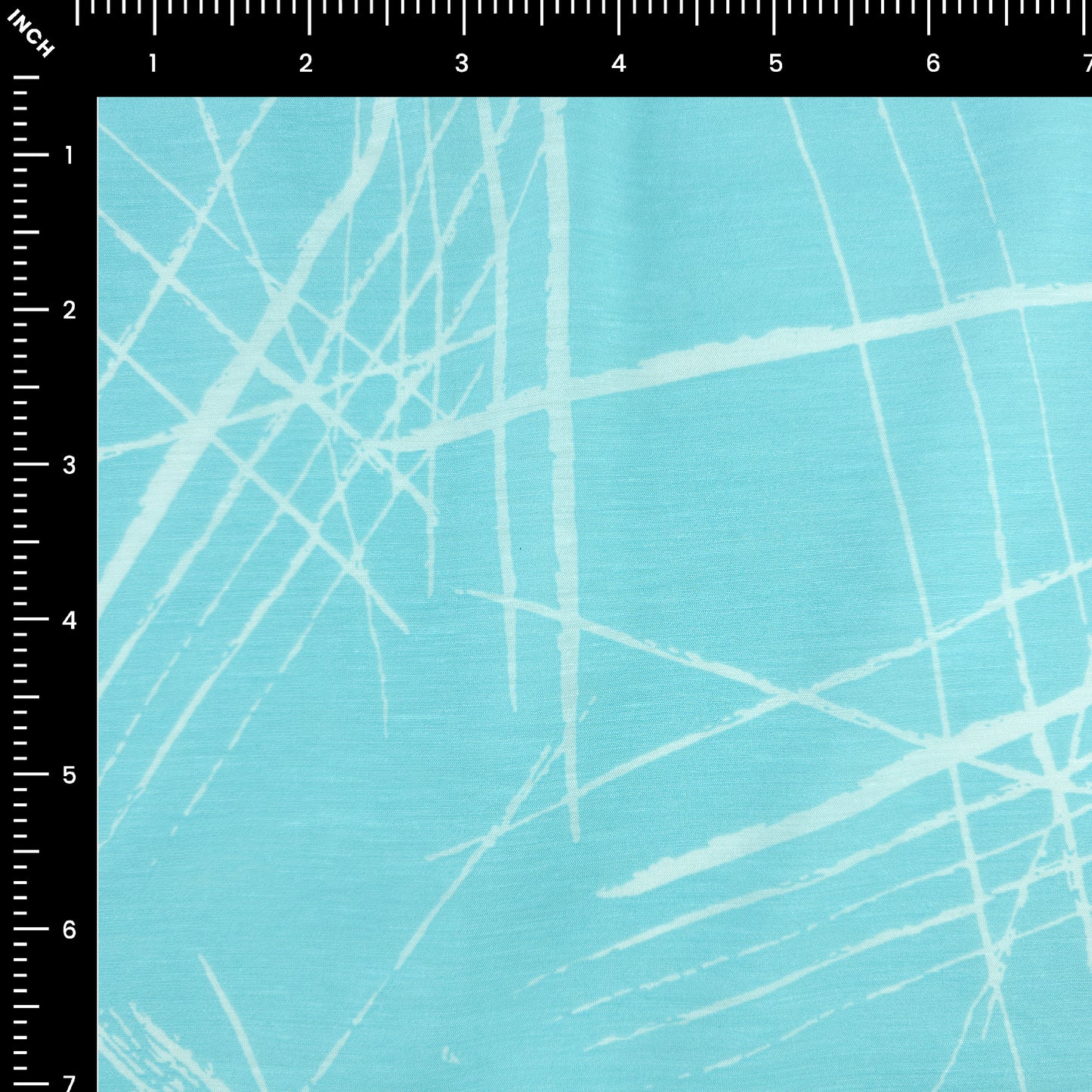 Abstract Scratch Line Poly Slub Fabric