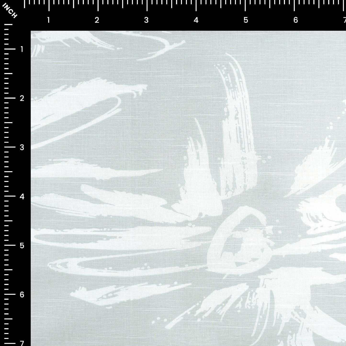 Abstract Brush Stroke Cotton Slub Fabric