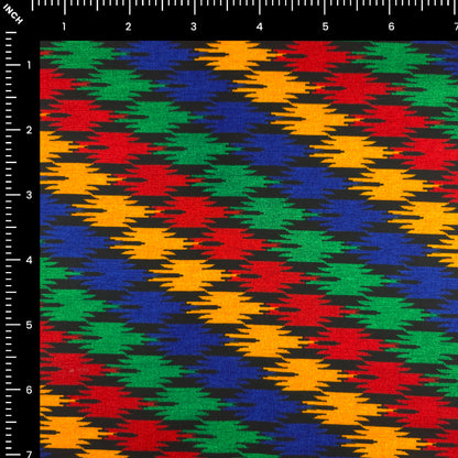 Heritage Dhaka Print Poplin Fabric