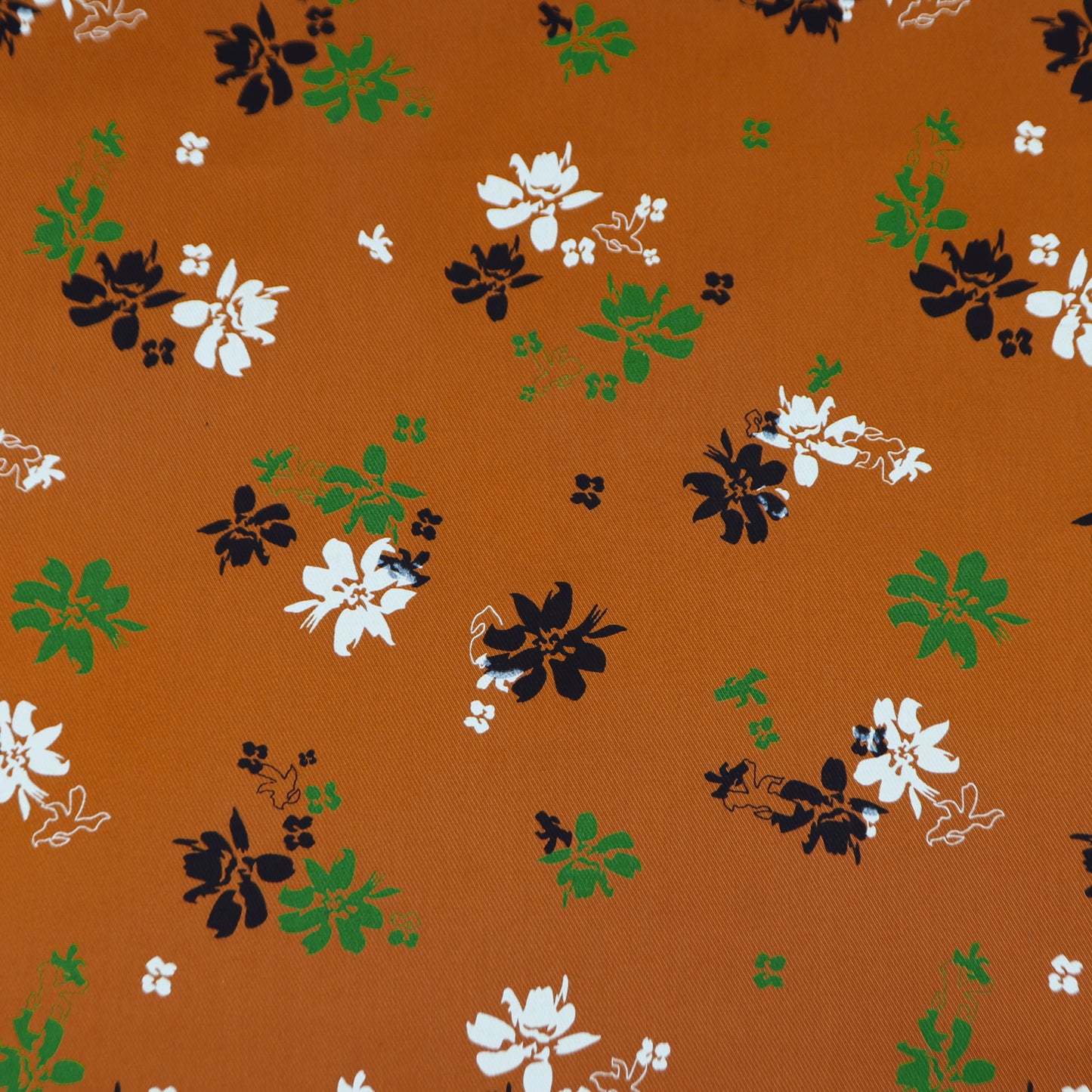 Floral Printed Twill Fabric – Premium Soft Twill for Shirts