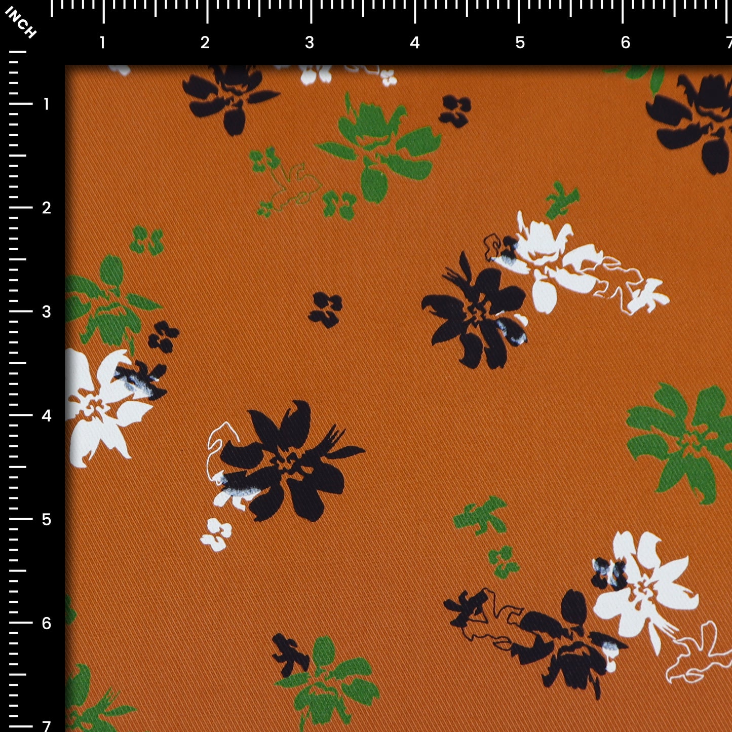 Floral Printed Twill Fabric – Premium Soft Twill for Shirts