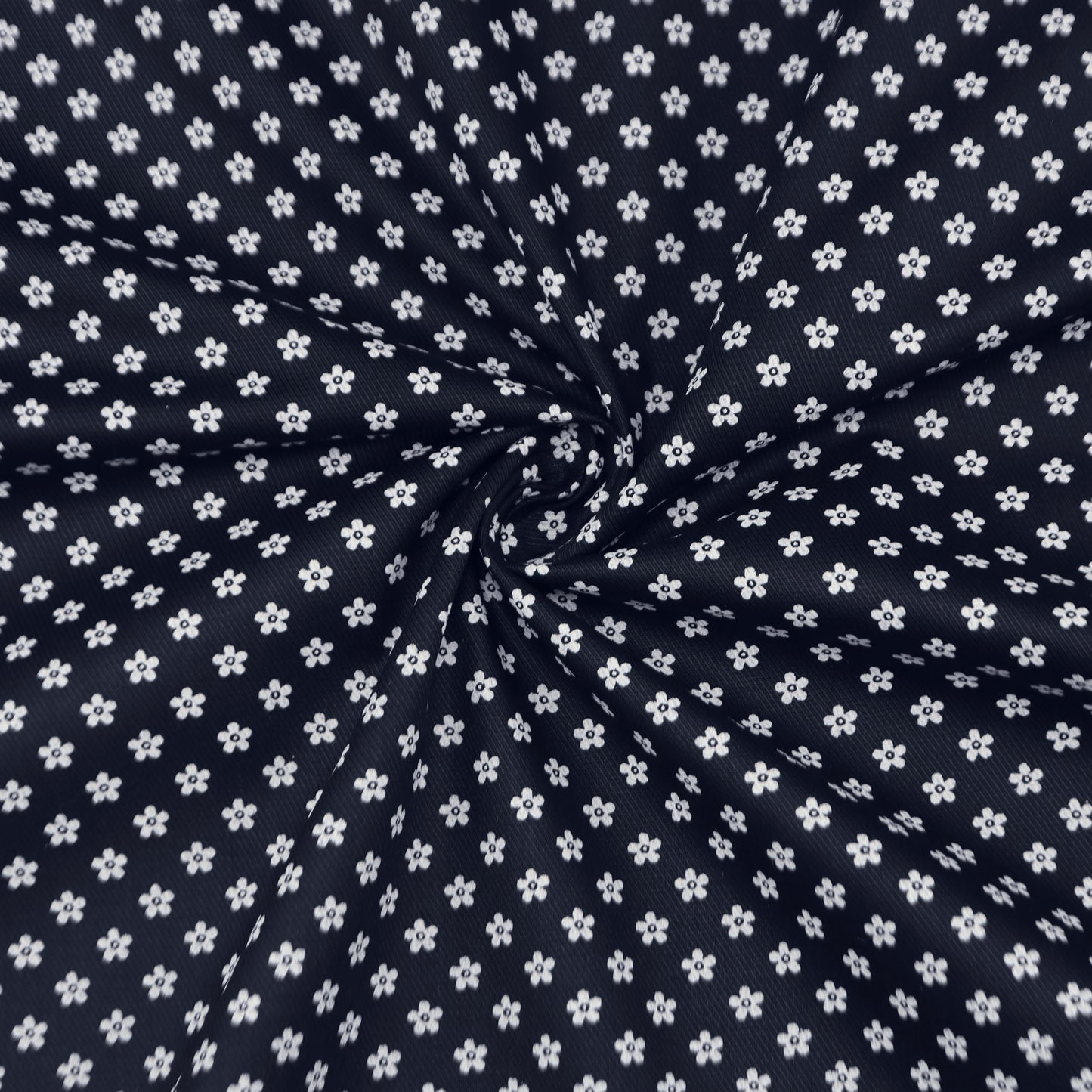 Mini Floral Printed Twill Fabric