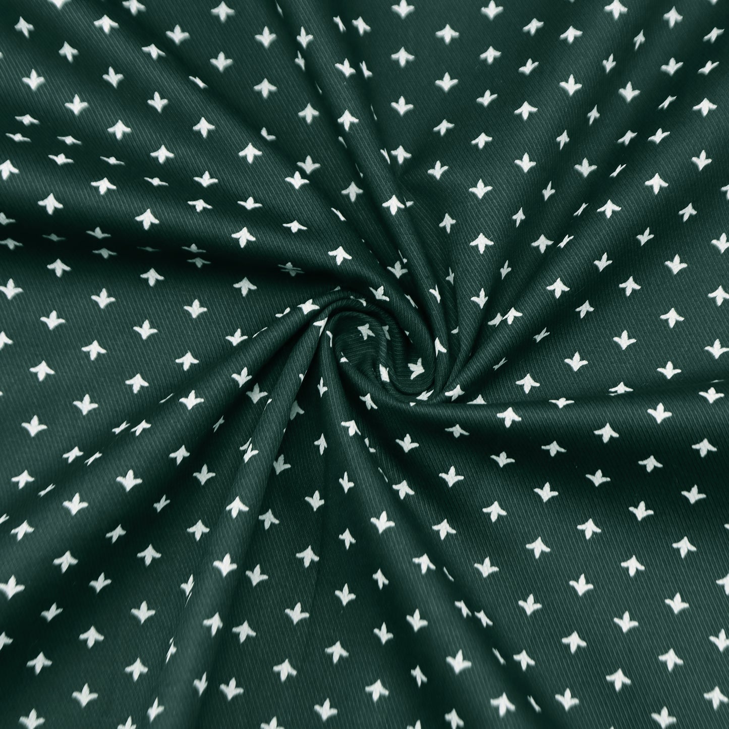 Mini Motif Printed Twill Fabric