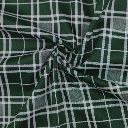 Classic Checkered Twill Fabric
