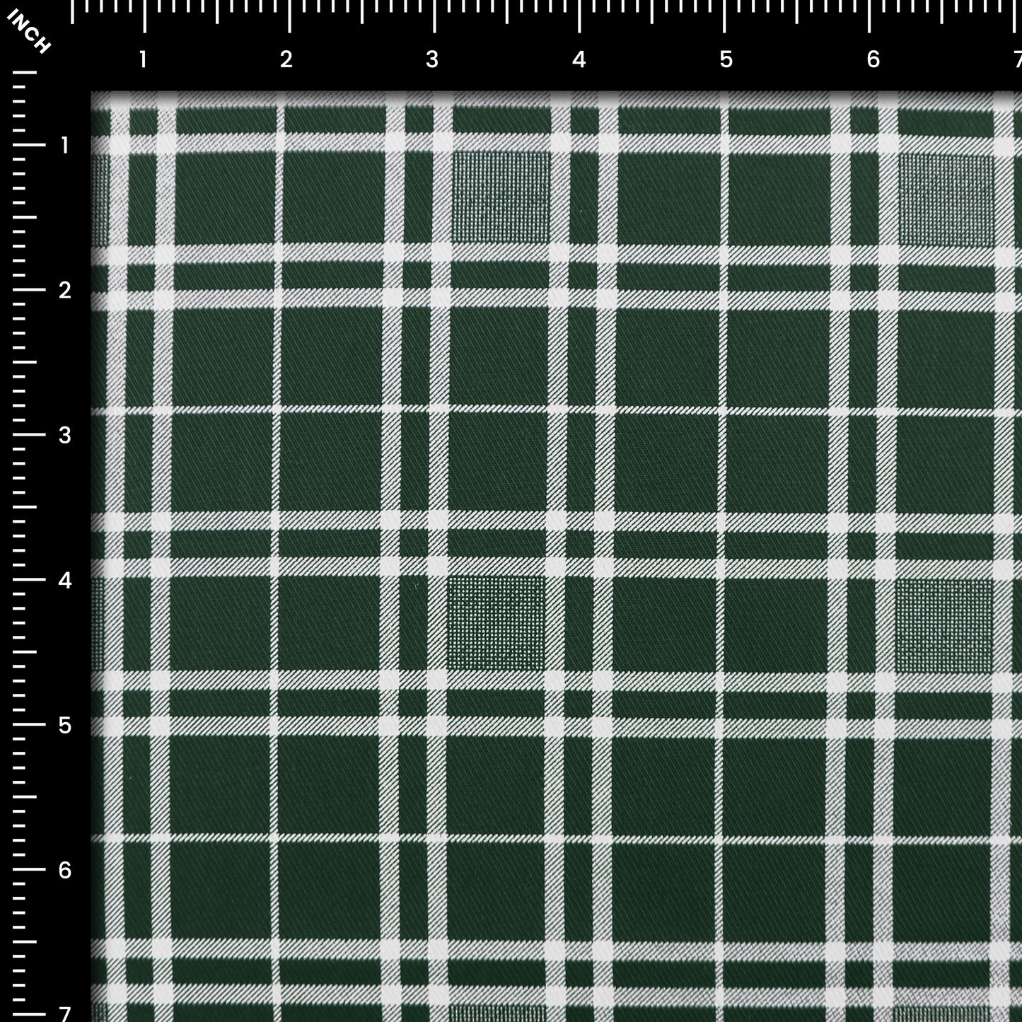 Classic Checkered Twill Fabric