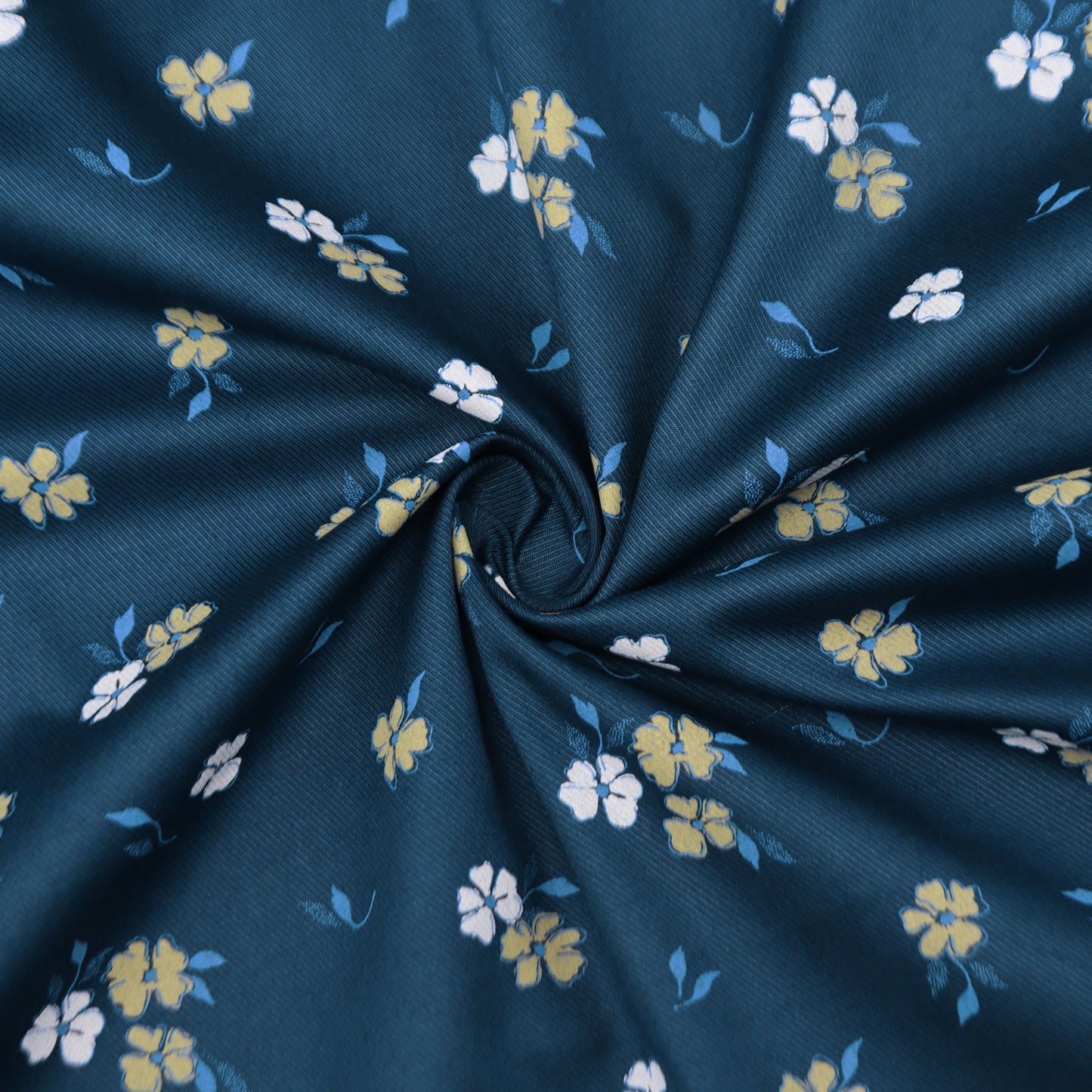 Floral Printed Twill Fabric