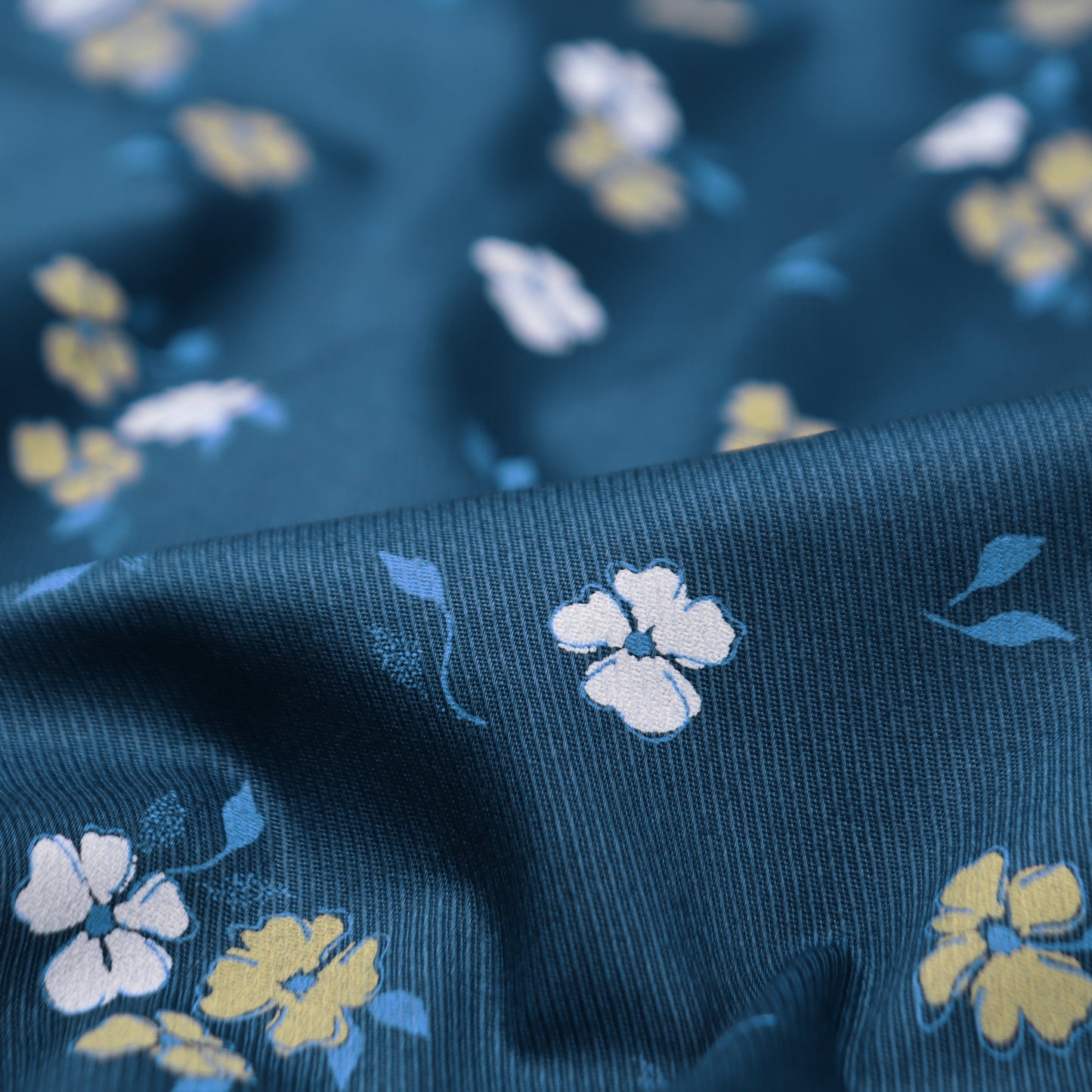 Floral Printed Twill Fabric