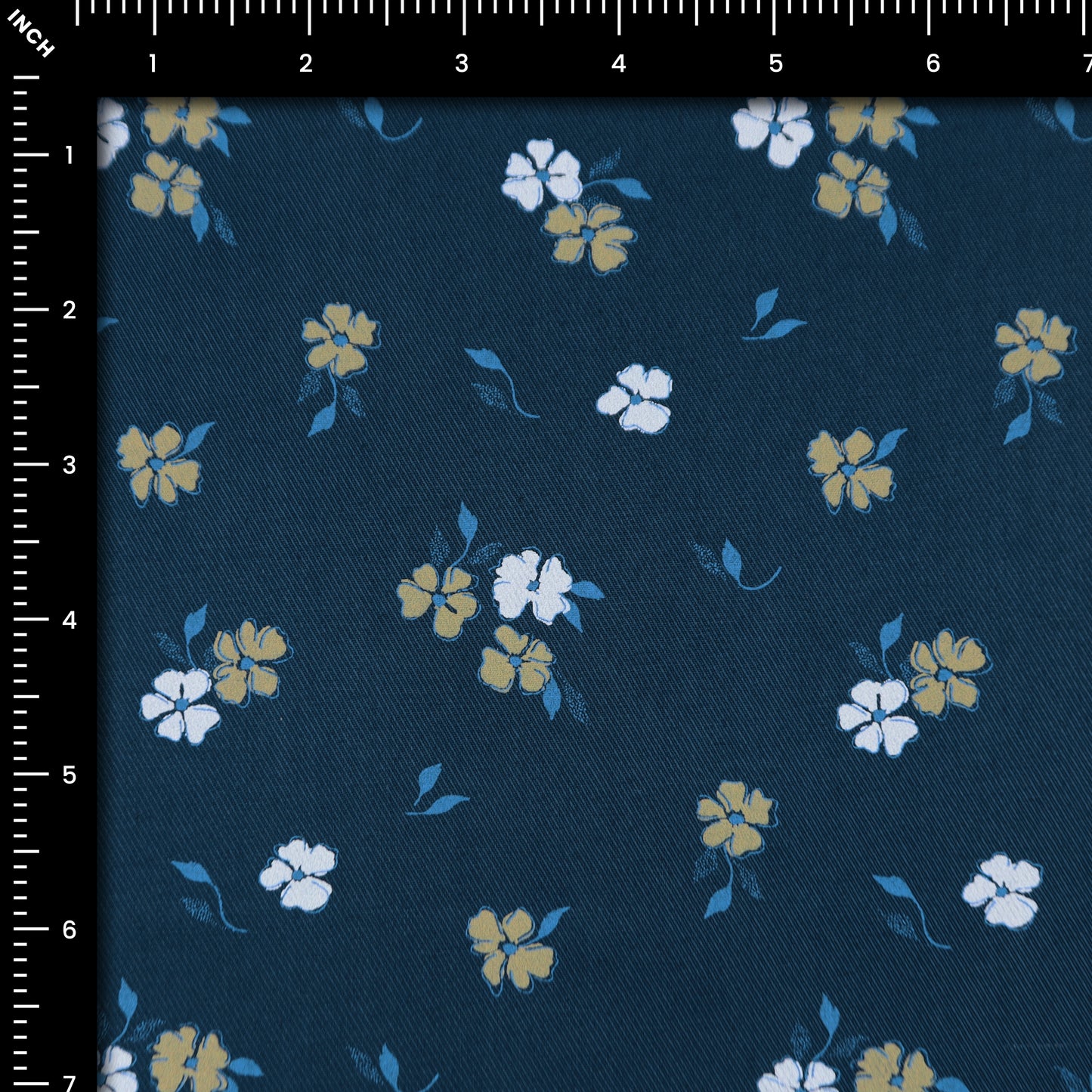 Floral Printed Twill Fabric