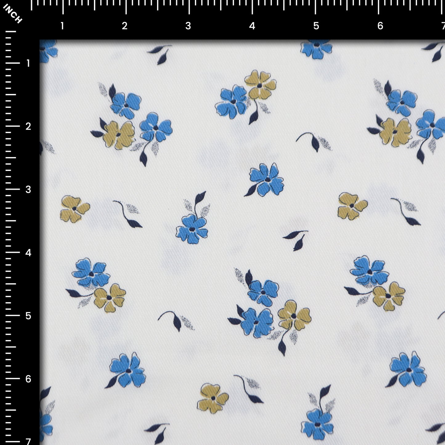 Floral Printed Twill Fabric