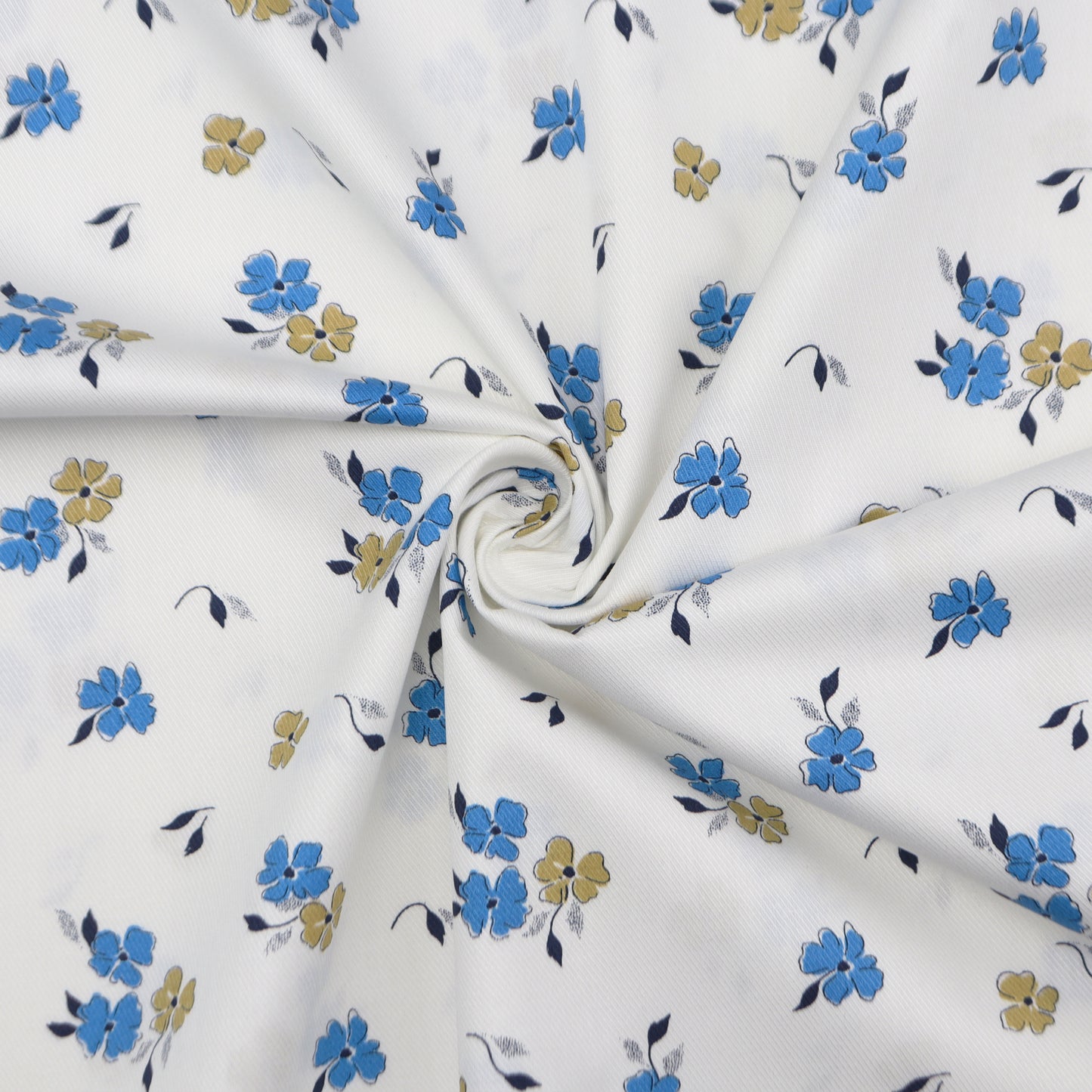 Floral Printed Twill Fabric