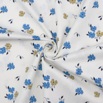 Floral Printed Twill Fabric