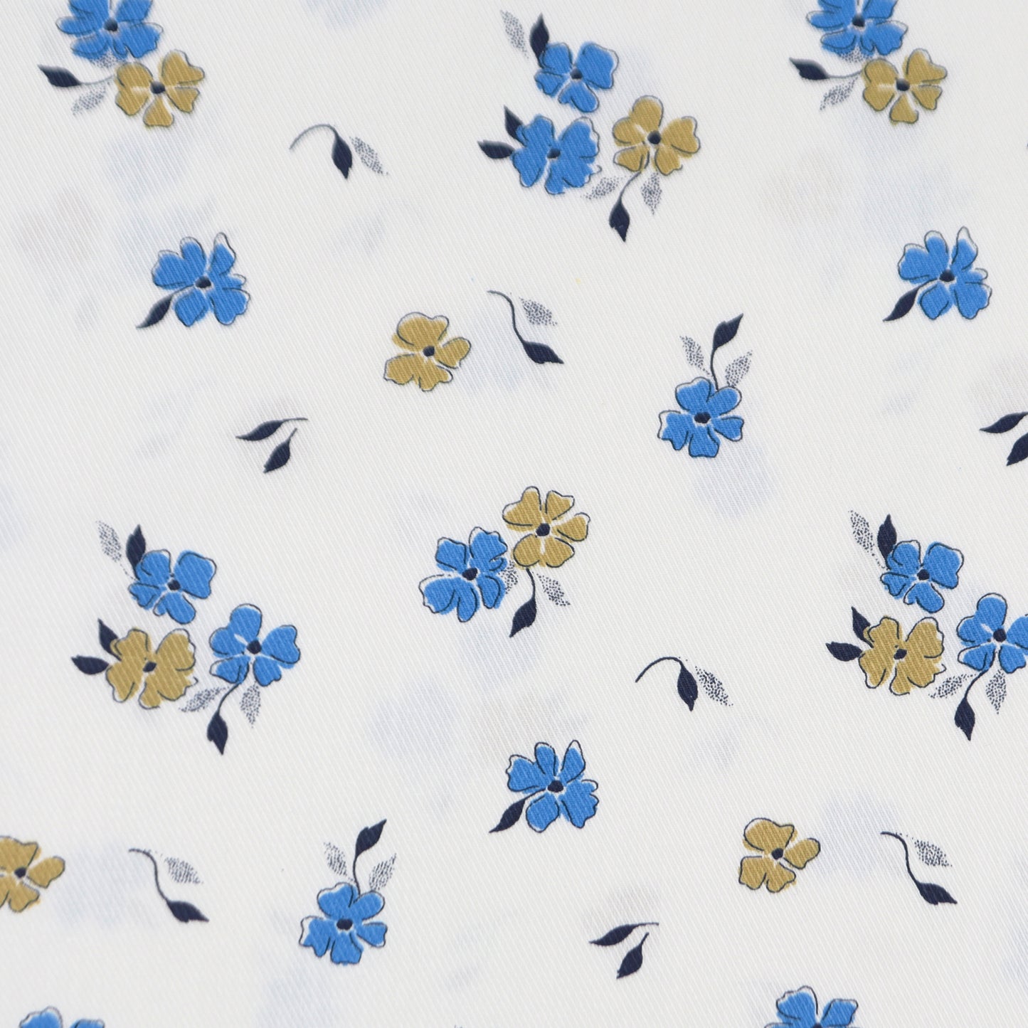 Floral Printed Twill Fabric
