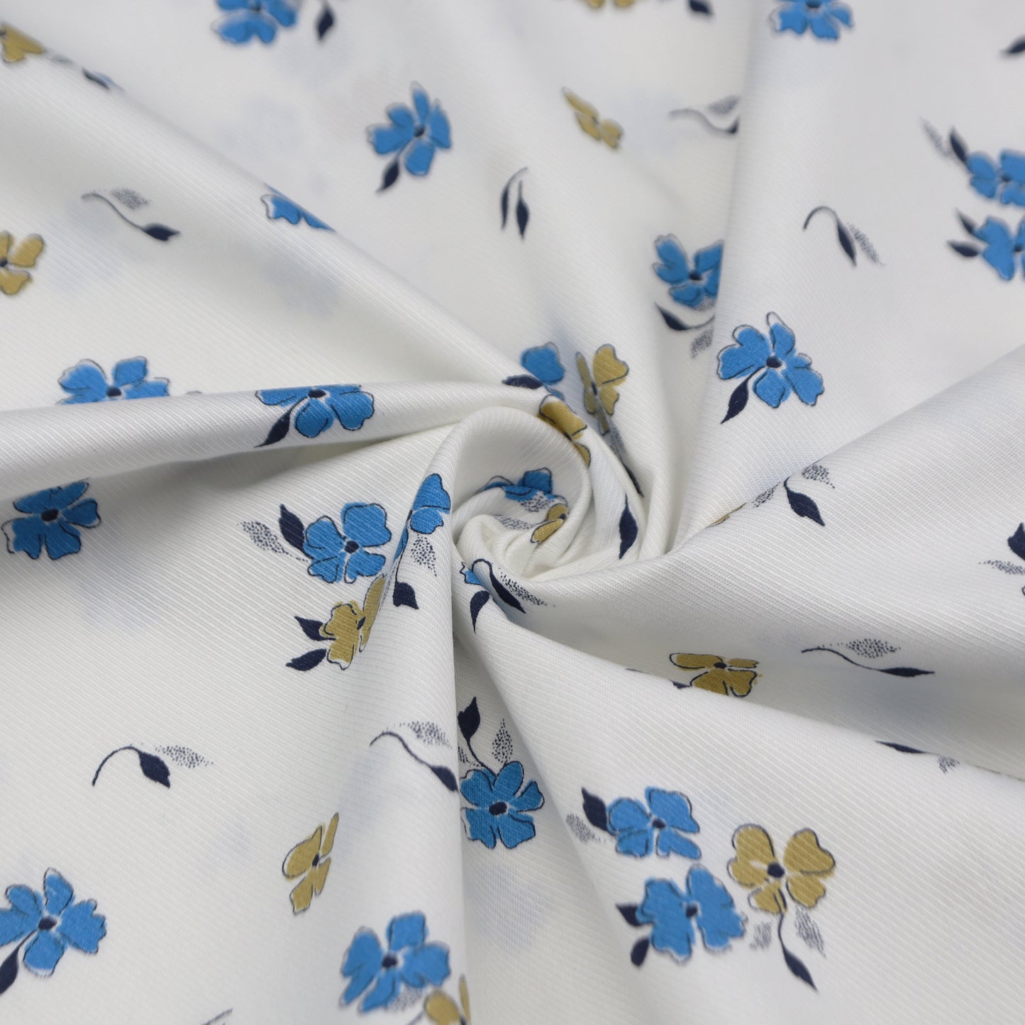 Floral Printed Twill Fabric