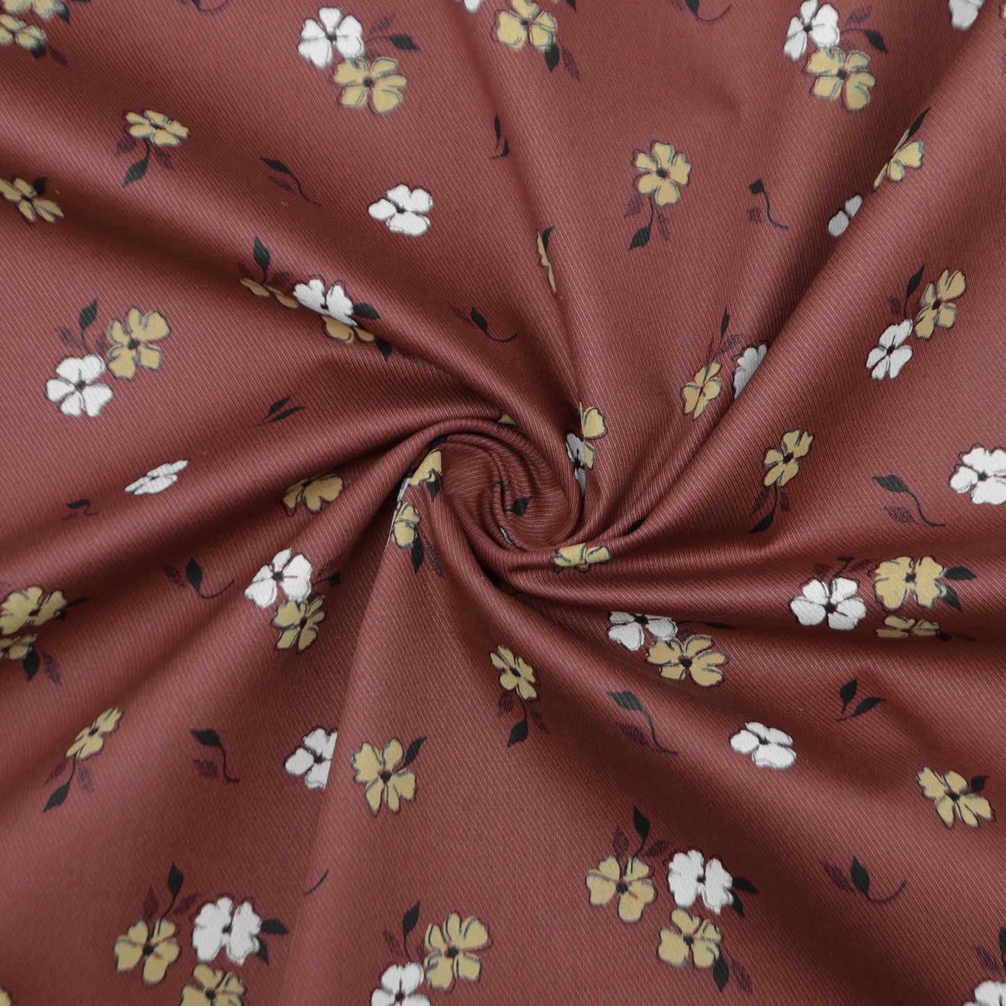 Floral Printed Twill Fabric