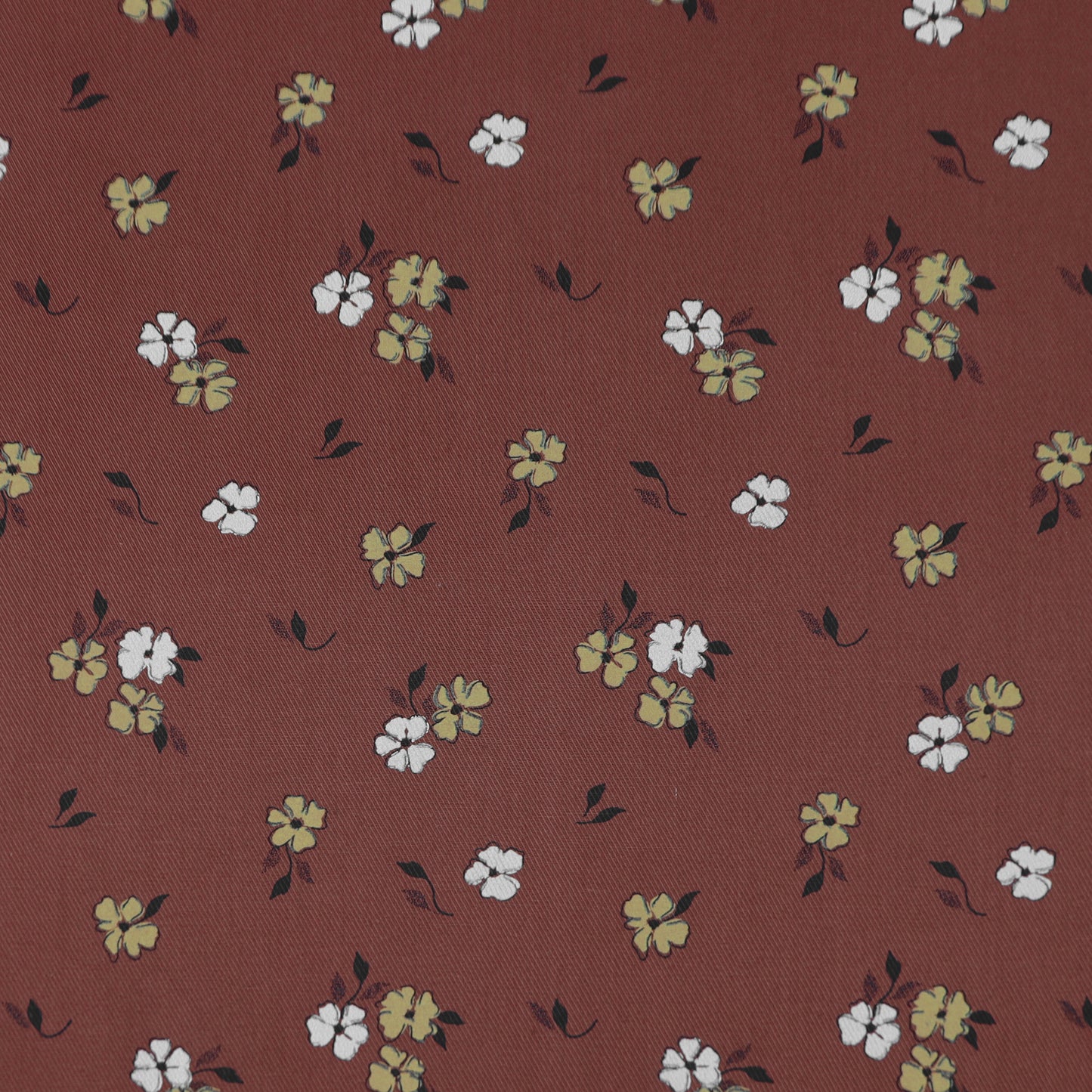 Floral Printed Twill Fabric