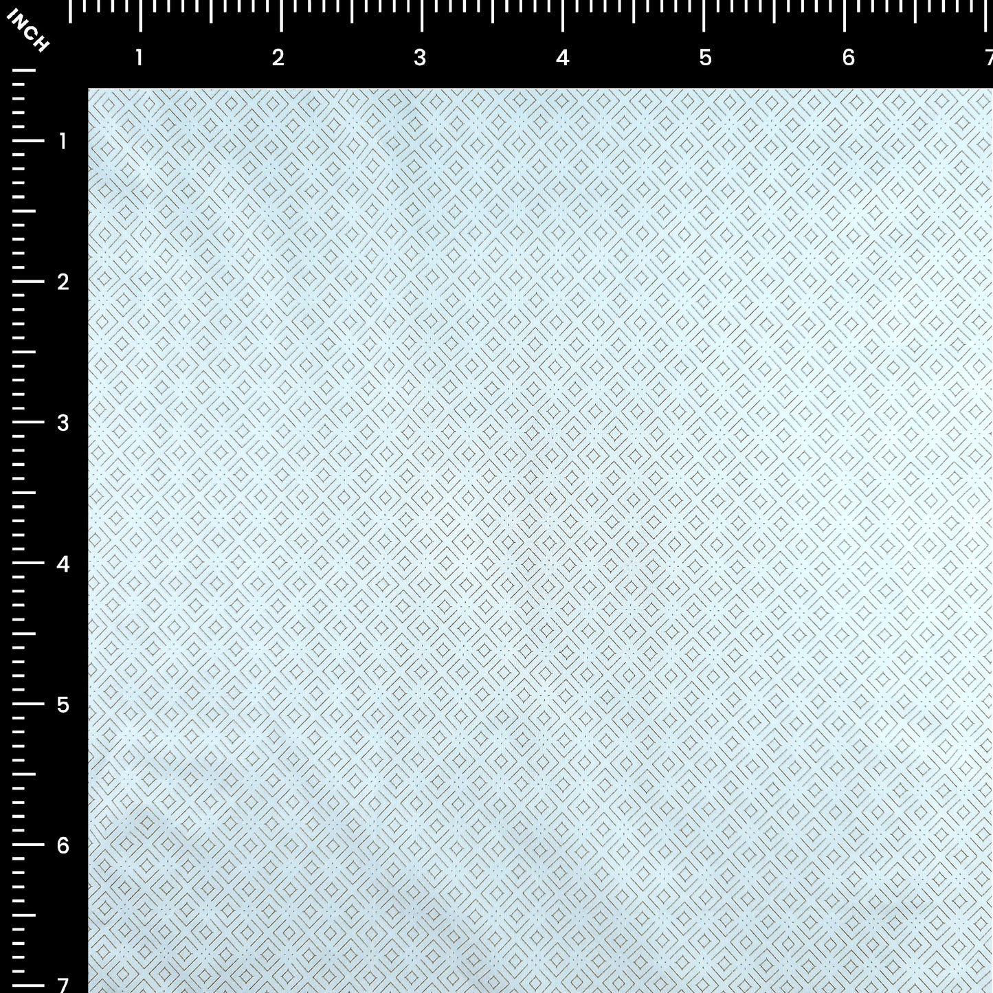 Elegant Fine Geometric Printed Satin Fabric