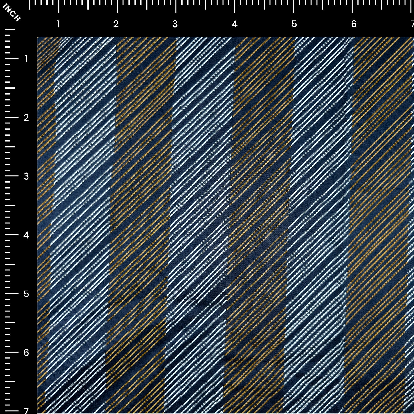 Luxury Diagonal Stripe Satin Fabric