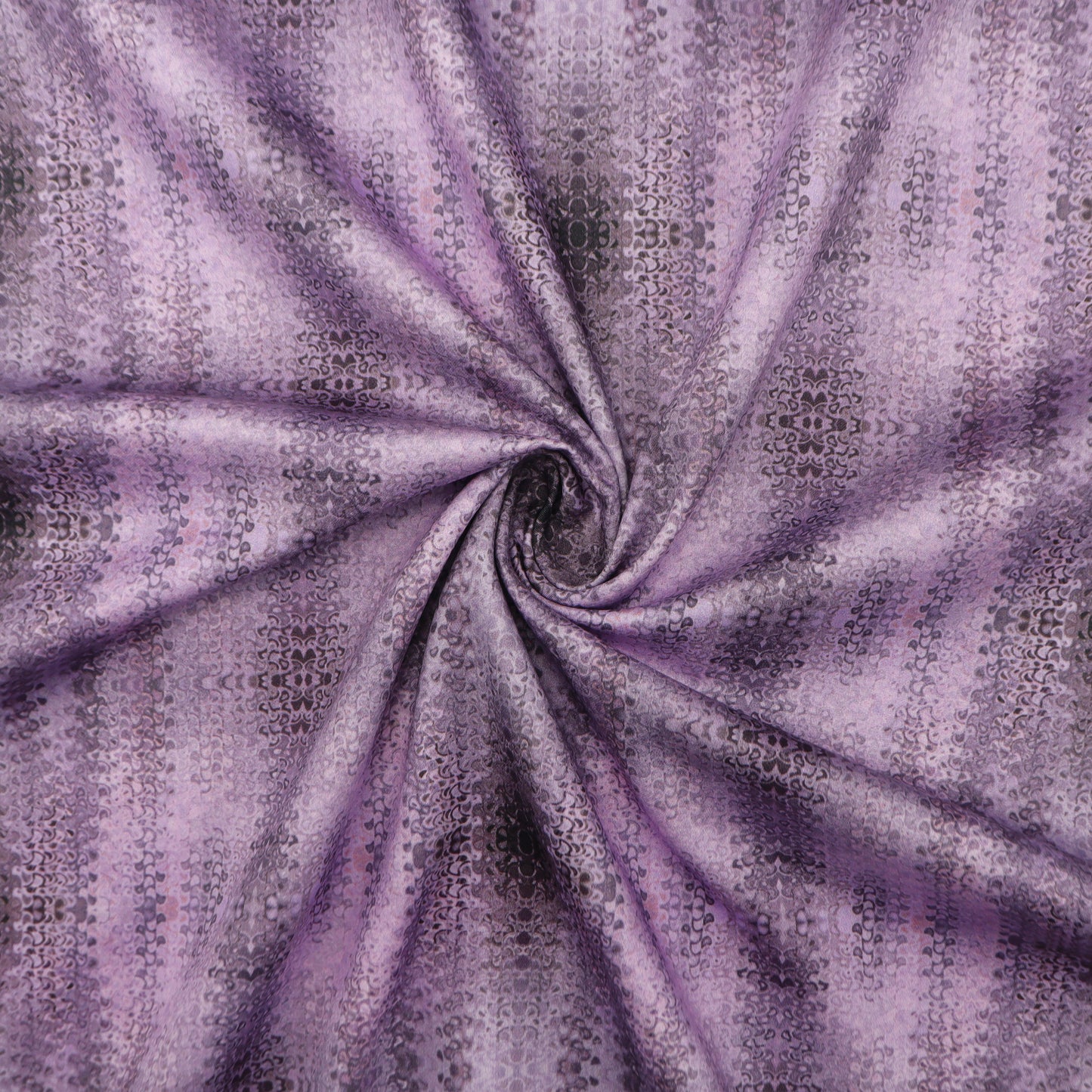 Soft Kaleidoscopic Texture Satin Fabric