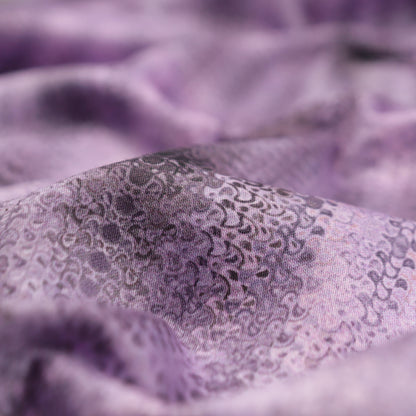 Soft Kaleidoscopic Texture Satin Fabric
