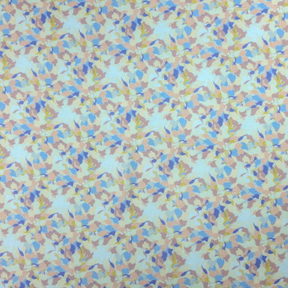 Soft Floral Printed Muslin Fabric